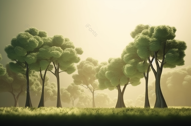 草坪树林阳光手绘背景,插画/手绘图,插画/手绘图库,插画/手绘图下载,插画/手绘